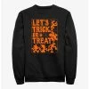 Cartoons Disney Mickey Mouse Let's Trick Or Treat Sweatshirt