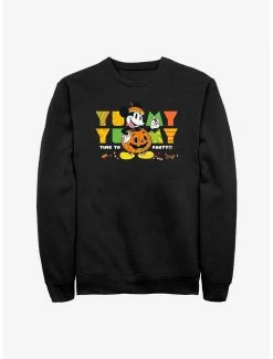Cartoons Disney Mickey Mouse Yummy Candy Party Sweatshirt