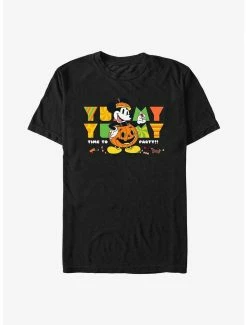 Cartoons Disney Mickey Mouse Yummy Candy Party T-Shirt