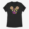 Cartoons Disney Mickey Mouse Candy Fill Womens T-Shirt