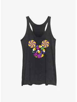 Cartoons Disney Mickey Mouse Candy Fill Womens Tank Top