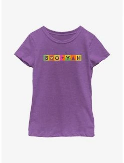 Cartoons Disney Mickey Mouse Boo-Yah Youth Girls T-Shirt