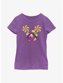 Cartoons Disney Mickey Mouse Candy Fill Youth Girls T-Shirt