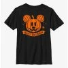 Cartoons Disney Mickey Mouse Pumpkin Head Youth T-Shirt