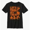 Cartoons Disney Mickey Mouse Let's Trick Or Treat Youth T-Shirt