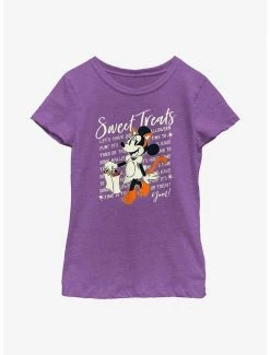 Cartoons Disney Minnie Mouse Sweet Treats Youth Girls T-Shirt