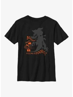 Cartoons Disney Minnie Mouse Feeling Spooky Shadow Youth T-Shirt