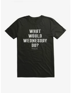 Horror Wednesday What Would Wednesday Do? T-Shirt