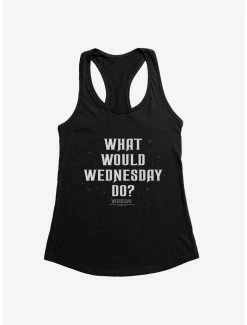 Horror Wednesday What Would Wednesday Do? Womens Tank Top
