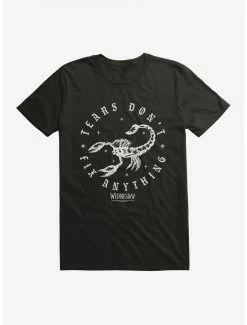 Horror Wednesday Tears Don't Fix Anything T-Shirt