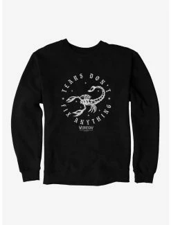 Horror Wednesday Tears Don't Fix Anything Sweatshirt