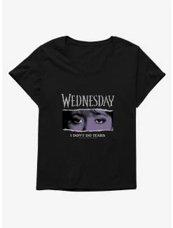 Horror Wednesday Eyes Don't Do Tears Womens T-Shirt Plus Size