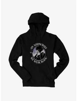 Horror Wednesday Cello We Wear Black Hoodie