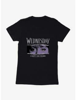 Horror Wednesday Eyes Don't Do Tears Womens T-Shirt