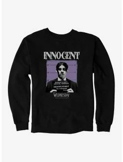 Horror Wednesday Innocent Gomez Mug Shot Sweatshirt
