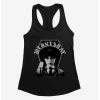 Horror Wednesday Thing And Wednesday Portrait Womens Tank Top