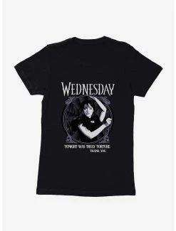 Horror Wednesday Dance Scene Womens T-Shirt