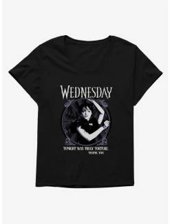 Horror Wednesday Dance Scene Womens T-Shirt Plus Size