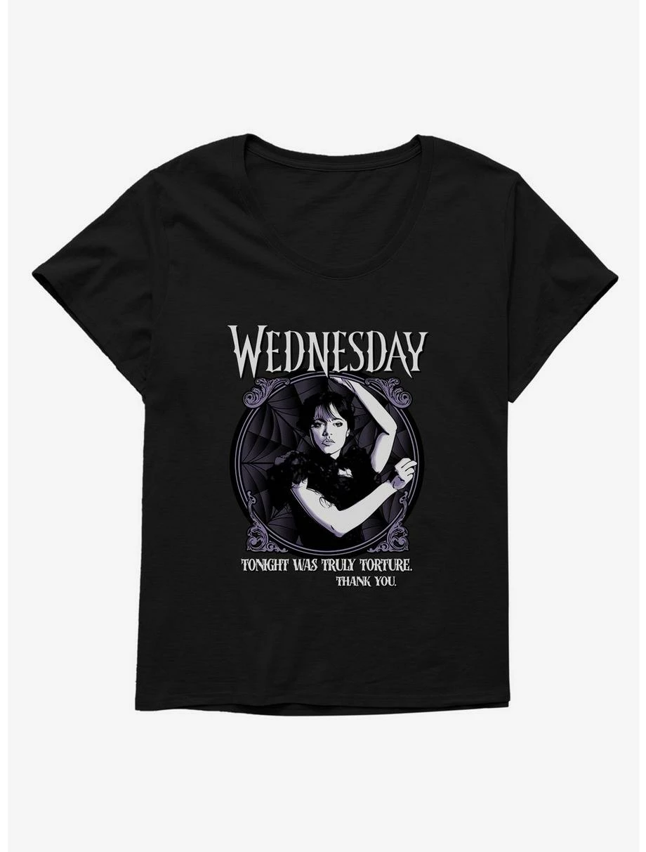 Horror Wednesday Dance Scene Womens T-Shirt Plus Size 1 Horror Wednesday Dance Scene Womens T-Shirt Plus Size