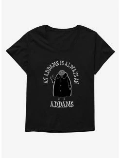 Horror Addams Family Movie Always An Addams Womens T-Shirt Plus Size
