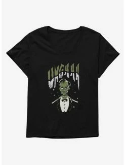 Horror Addams Family Movie Caricature Lurch Unghhh Womens T-Shirt Plus Size