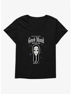 Horror Addams Family Movie Good Mood Womens T-Shirt Plus Size