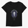 Horror Addams Family Movie I'm Happy Inside Womens T-Shirt Plus Size