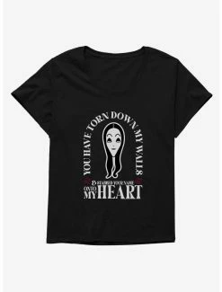 Horror Addams Family Movie Torn Down My Walls Womens T-Shirt Plus Size