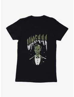 Horror Addams Family Movie Caricature Lurch Unghhh Womens T-Shirt