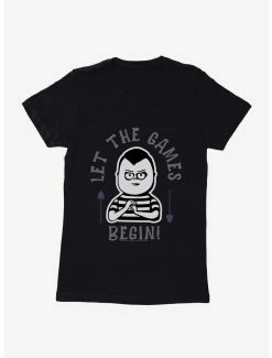 Horror Addams Family Movie Games Begin Womens T-Shirt