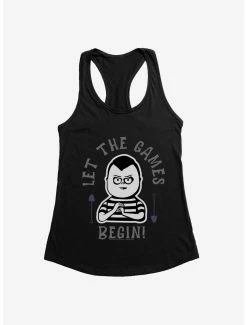 Horror Addams Family Movie Games Begin Womens Tank Top