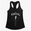 Horror Addams Family Movie I Am Smiling Womens Tank Top