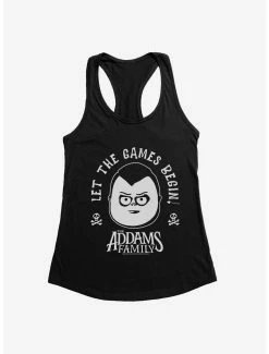 Horror Addams Family Movie Let The Games Begin Womens Tank Top